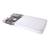 Matelas bébé climatisé sans traitement - 2 faces ete/hiver Blanc 4 - vertbaudet enfant 