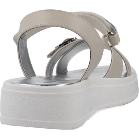 Sandales fille été confortable Beige beige+Blanc white+Noir black 3 - vertbaudet enfant 