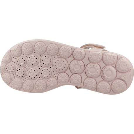 Sandales fille modèle j sandal puffypop gi Beige+Rose 12 - vertbaudet enfant 