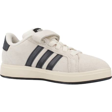 Baskets garçon en cuir à scratch rétro Beige blamar 5 - vertbaudet enfant 