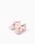 Ballarines avec noeud en satin Rose clair 1 - vertbaudet enfant 