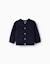 Gilet en maille en coton Blanc+Bleu clair+Bleu foncé+Rose clair 7 - vertbaudet enfant 