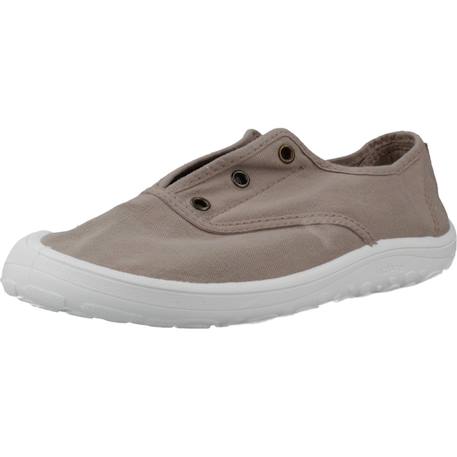 Basket garçon modèle bosco barefoot Beige beige+Blanc blanco+Bleu marino 4 - vertbaudet enfant 
