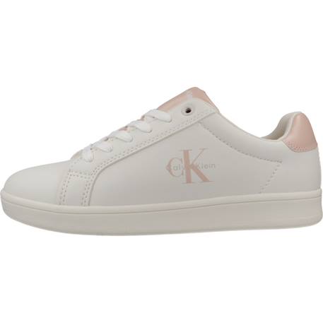 Basket fille modèle low cut lace up sneaker Blanc 2 - vertbaudet enfant 
