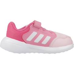 Chaussures-Basket bébé fille running en textile velcro