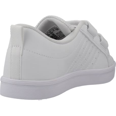 Baskets garçon en textile à lacets légère Blanc white 3 - vertbaudet enfant 
