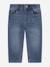 Jean slim dobby pull on Bleu 1 - vertbaudet enfant 