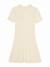 Robe core junior dress Crème 2 - vertbaudet enfant 