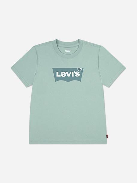 T-shirt  à manche courte pour garçon Bleu ciel+Noir / rouge+Vert clair 6 - vertbaudet enfant 