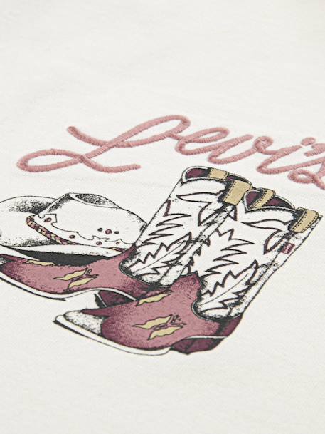 T-shirt à manches courtes Blanc cassé 3 - vertbaudet enfant 