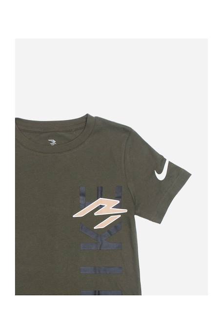 T-shirt  manches courtes Beige+Kaki 6 - vertbaudet enfant 