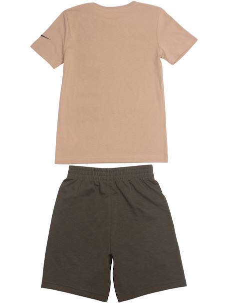 Ensemble 2 pièces Beige / kaki+Blanc / noir+Gris / bleu foncé+Noir / gris 5 - vertbaudet enfant 