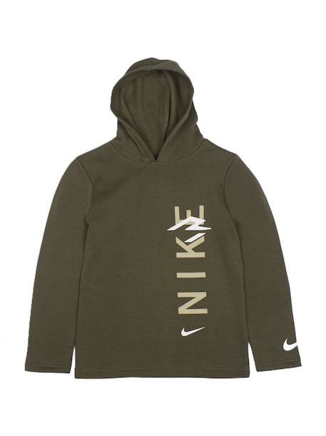 Sweat à capuche Beige+Bleu foncé+Gris+Kaki+Noir 10 - vertbaudet enfant 