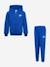 Ensemble 2 pièces gilet à capuche et bas Bleu canard+Bleu roi 4 - vertbaudet enfant 