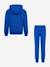 Ensemble 2 pièces gilet à capuche et bas Bleu canard+Bleu roi 5 - vertbaudet enfant 