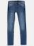 Jean slim enfant Bleu+Bleu clair 1 - vertbaudet enfant 