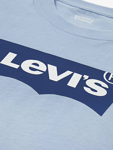 T-shirt  à manche courte pour garçon Bleu ciel+Noir / rouge+Vert clair 3 - vertbaudet enfant 
