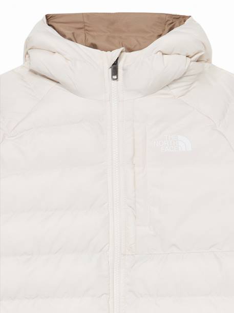 Doudoune à capuche réversible Blanc sable+Noir 4 - vertbaudet enfant 