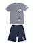 Ensemble 2 pièces Beige / kaki+Blanc / noir+Gris / bleu foncé+Noir / gris 14 - vertbaudet enfant 