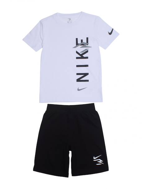 Ensemble 2 pièces Beige / kaki+Blanc / noir+Gris / bleu foncé+Noir / gris 9 - vertbaudet enfant 
