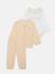 Ensemble 3 pièces Orange clair 1 - vertbaudet enfant 