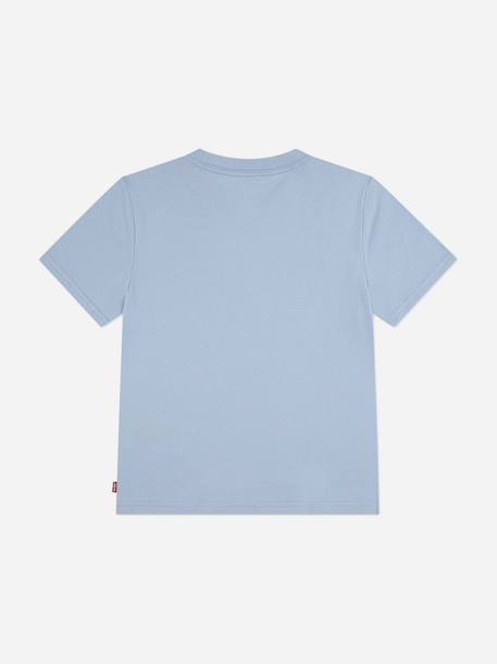 T-shirt  à manche courte pour garçon Bleu ciel+Noir / rouge+Vert clair 2 - vertbaudet enfant 