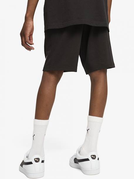 Short enfant taille élastique Bleu+Gris moyen+Noir 10 - vertbaudet enfant 
