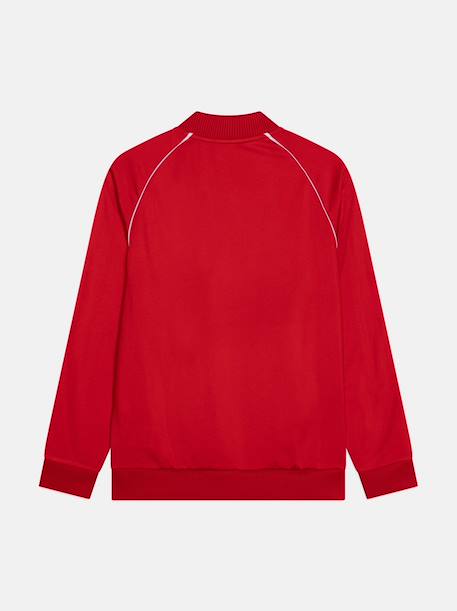 Gilet zippé à manches longues Rouge+Rouge / blanc 6 - vertbaudet enfant 