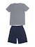 Ensemble 2 pièces Beige / kaki+Blanc / noir+Gris / bleu foncé+Noir / gris 15 - vertbaudet enfant 