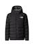 Doudoune à capuche réversible Blanc sable+Noir 5 - vertbaudet enfant 