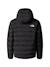 Doudoune à capuche réversible Blanc sable+Noir 6 - vertbaudet enfant 