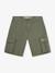 Short cargo Jet black+Noir+Vert profond 11 - vertbaudet enfant 