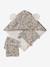 Set cape de bain + gant + lingettes poupon en gaze de coton Rétro Flower 2 - vertbaudet enfant 