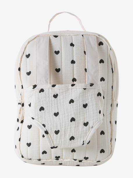Sac à dos porte poupon Cœur fondant+Rétro Flower 5 - vertbaudet enfant 