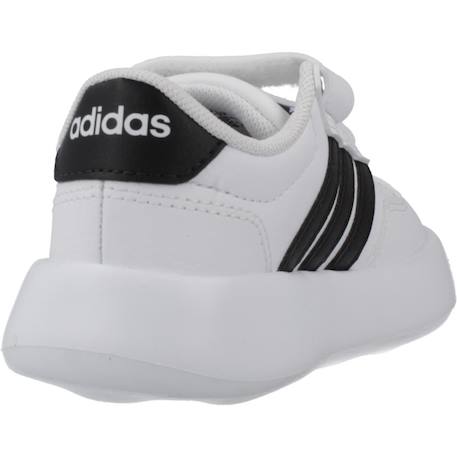 Baskets garçon en textile tennis Blanc white 3 - vertbaudet enfant 