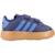Basket bébé garçon en textile velcro classiqu Bleu blue 1 - vertbaudet enfant 