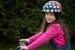 Jouet-Jeux de plein air-Casque velo et trottinette enfant lids polka dot