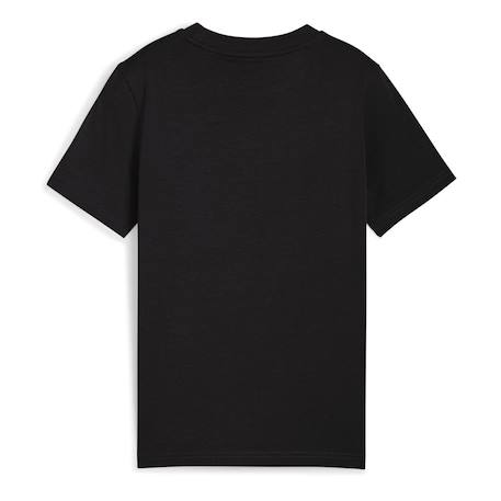 T-shirt fille tape Noir 2 - vertbaudet enfant 