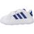 Baskets garçon en textile à scratch classique Blanc white 2 - vertbaudet enfant 
