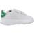 Baskets garçon en textile à scratch classique Blanc white 1 - vertbaudet enfant 
