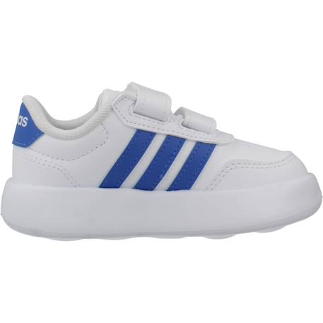 Baskets garçon en textile tennis Blanc white 1 - vertbaudet enfant 