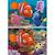 Puzzle némo le petit fugueur 2x12 pcs Bleu 2 - vertbaudet enfant 