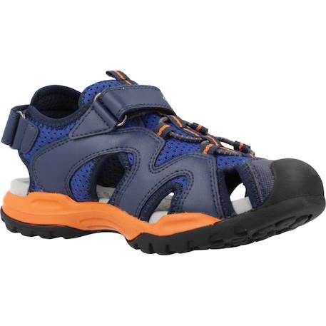 Sandales garçon modèle j borealis b Bleu+Bleu cf+Noir 5 - vertbaudet enfant 