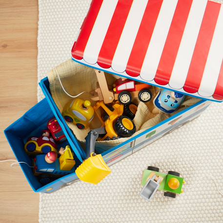 Boîte de rangement avec couvercle enfant Multicolore 3 - vertbaudet enfant 