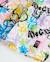 Robe fille en maille style graffiti Blanc 4 - vertbaudet enfant 