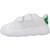 Baskets garçon en textile à scratch classique Blanc white 2 - vertbaudet enfant 