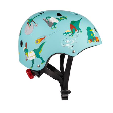 Casque velo et trottinette enfant lids dino Bleu/vert 3 - vertbaudet enfant 