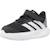 Baskets garçon en textile à scratch running Noir black 4 - vertbaudet enfant 
