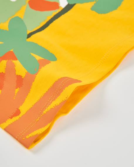 Débardeur en maille pour garçon Jaune 4 - vertbaudet enfant 