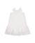 Robe fille en maille avec motifs ajourés Blanc 2 - vertbaudet enfant 